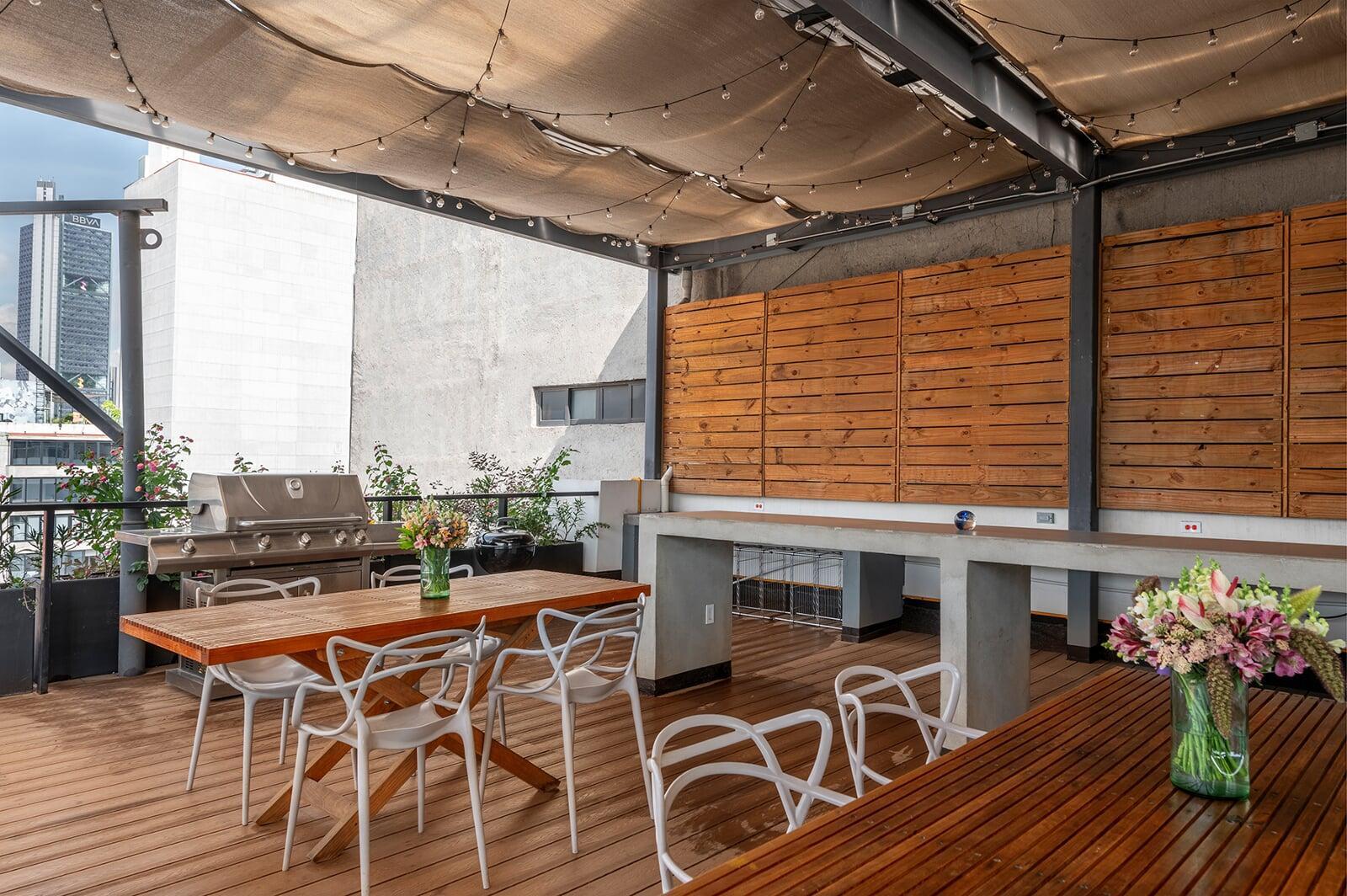 Terraza para eventos